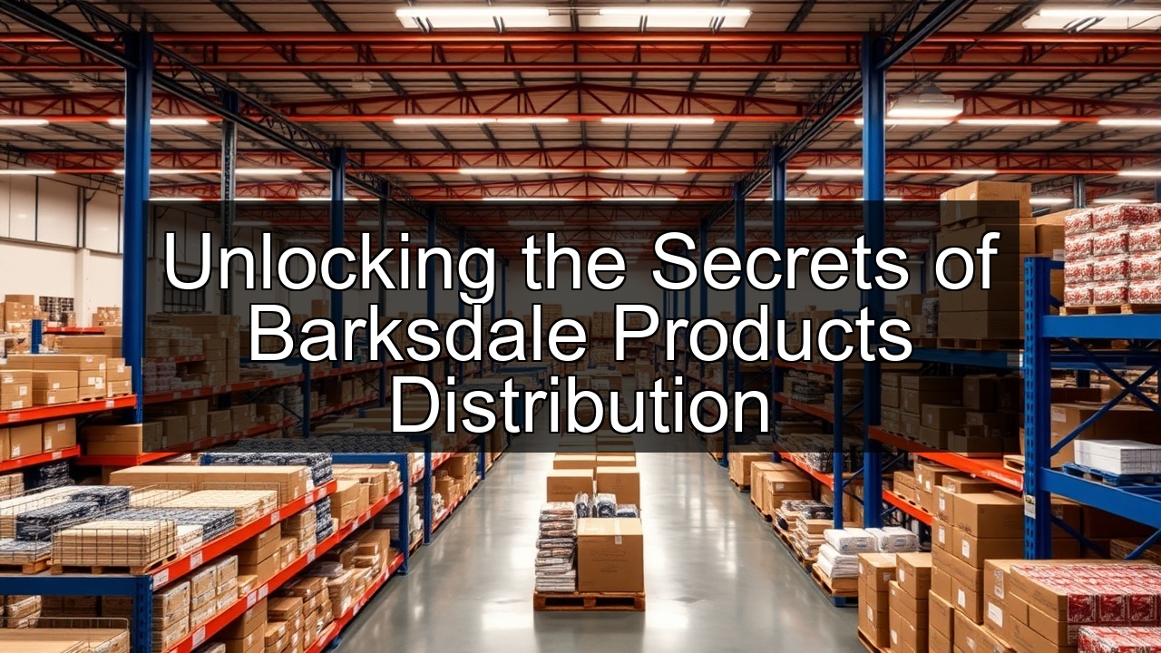distributor barksdale distributors